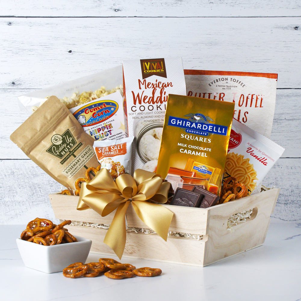 Golden State Sweet and Savory Gourmet Gift Basket