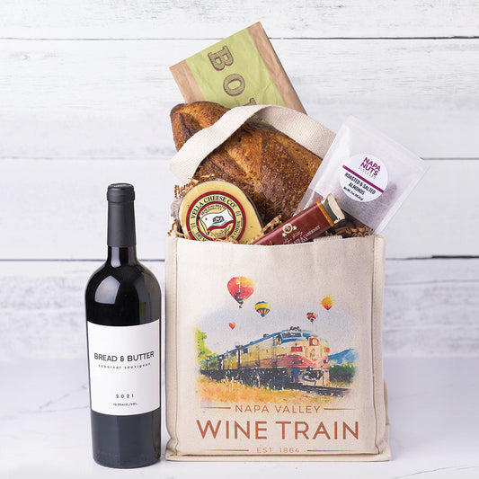 Napa Valley Bread & Butter Wine Train Tote