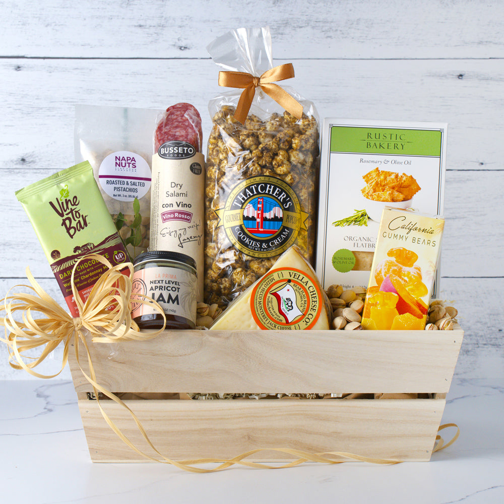 Napa Valley Gourmet Welcome Gift Basket