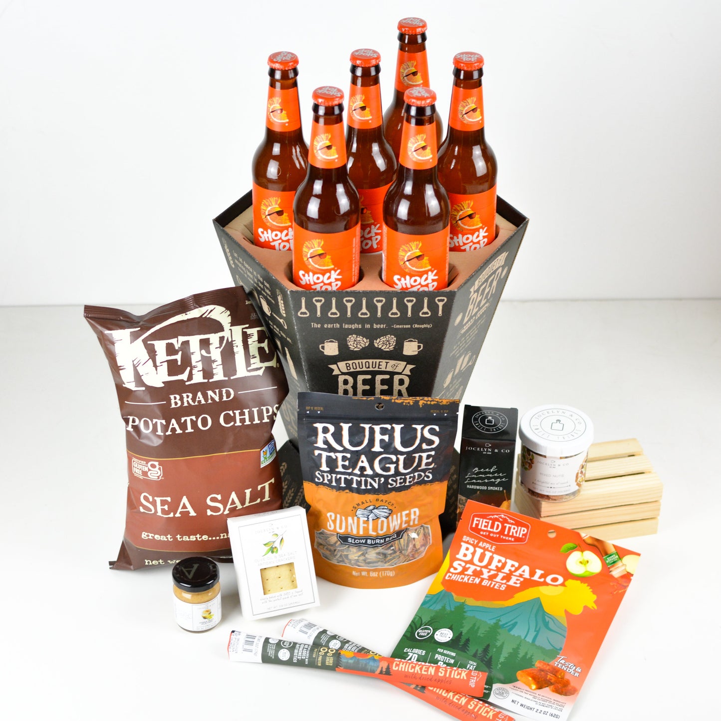 Shock Top Bouquet of Beer Gift Basket