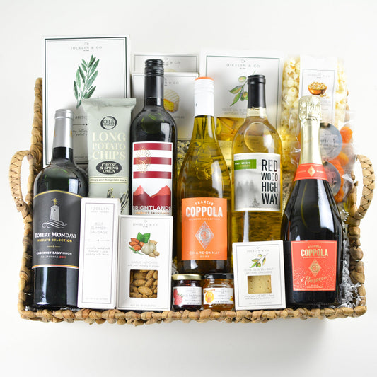 Grand California Extravaganza Wine Gift Basket