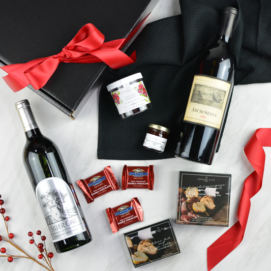 Only for The Best California Duet Wine Gift Basket